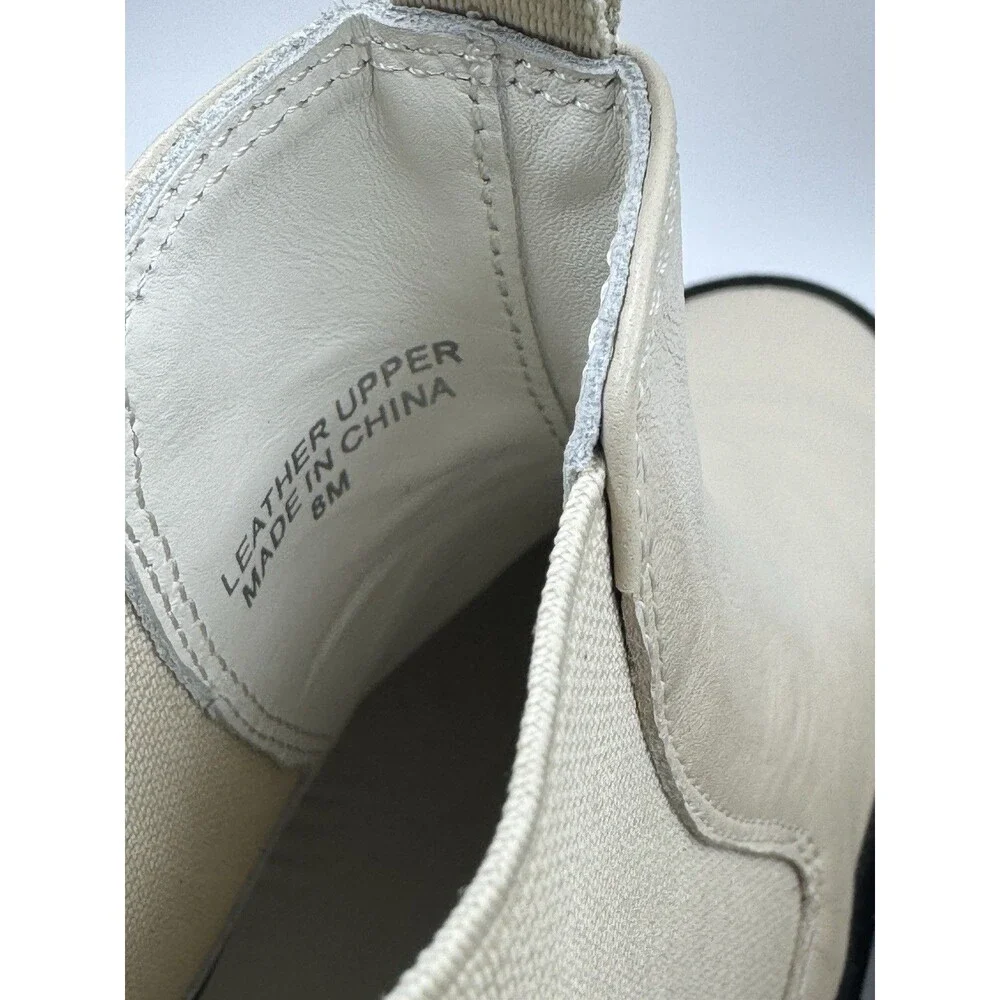 J Slides NYC Eloise Beige Ankle Boots Shoes Women’s Size 8M